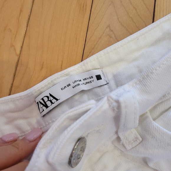 ZARA Z1975 MID-RISE SKINNY JEANS Size US4 UK36 - Picture 3 of 4